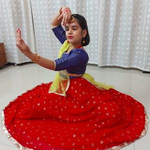 Blue Brocade Choli